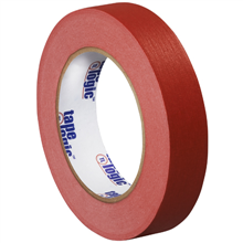 1" x 60 yds. - Colored Masking Tape (Red)-0
