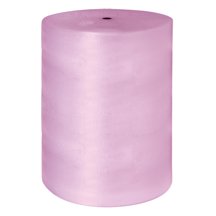 48" x 250` - 1/2" Pink Anti-Static Industrial Bubble Wrap  (Perforated)