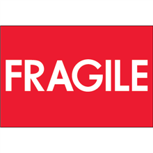 2 x 3" Fragile (High Gloss) Labels