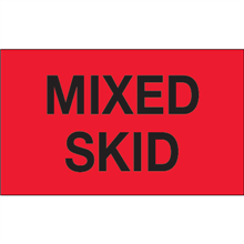 3" x 5" - Mixed Skid Labels