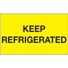 3" x 5" - Keep Refrigerated Labels