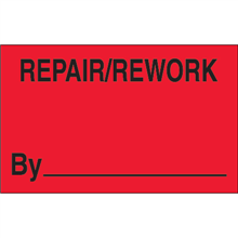 1-1/4" x 2" - Repair Rework Labels-0