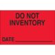 1-1/4" x 2" - Do Not Inventory Date Labels-0