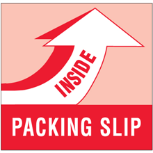 4" x 4"  - Packing Slip Inside Labels