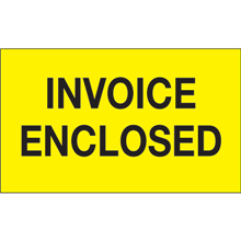 3" x 5" - Invoice Enclosed Labels-0