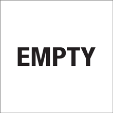 6" x 6" - Empty Labels