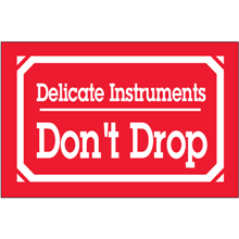 3" x 5" - Delicate Instruments Don't Drop Labels-0