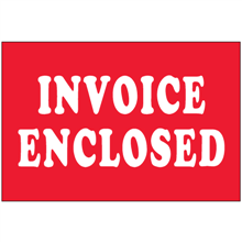 2" x 3" - Invoice Enclosed Labels