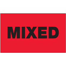 3" x 5" - Mixed Labels