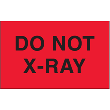 3" x 5" - Do Not X-Ray Labels