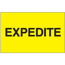 3" x 5"  - Expedite Labels