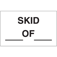 3"  x 5" - Skid of Labels