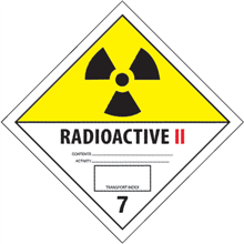 4" x 4" - Radioactive II Labels