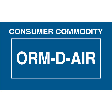1-3/8" x 2-1/4" - Consumer Commodity ORM Labels-0