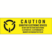 5/8" x 2" - Sensitive Electronic Devices Labels