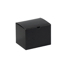 6" x 4-1/2" x 4-1/2" - Black Gift Boxes-0