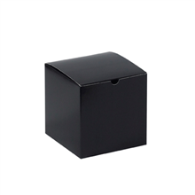 6" x 6" x 6" - Black Gift Boxes