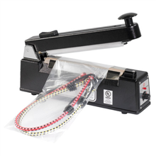 8" Tabletop Poly Bag Sealer With Cutter-0