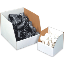 12 x 24 x 12"  - Jumbo Open Top Cardboard Bin Boxes