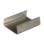 3/4" Regular Duty Open Steel Strapping Seals (Snap On)
