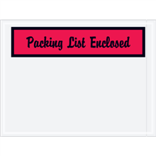 4-1/2" x 6" - Packing List Envelopes