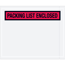4-1/2" x 5-1/2" - Packing List Envelopes