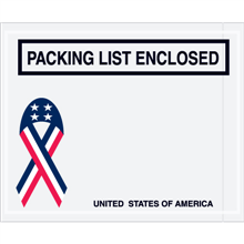 4-1/2" x 5-1/2" - USA Packing List Envelopes