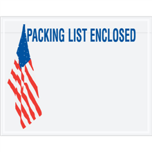7" x 5-1/2" - USA Packing List Envelopes-0
