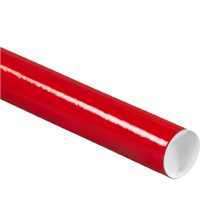 2" x 6" - Mailing Tubes (Red)-0