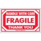 3" x 5" - Handle with Care Fragile Thank You Labels-0