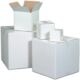 12 x 12 x 12" - White Cardboard Box-0