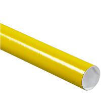 2" x 9" - Mailing Tube  (Yellow)