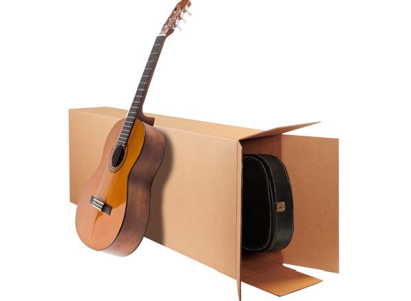 20" x 8" x 50" Side Loading Guitar Boxes